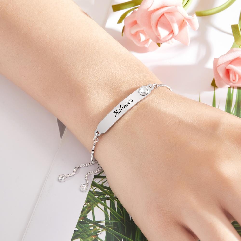 Any Name - Personalized Engraved Bracelet Name