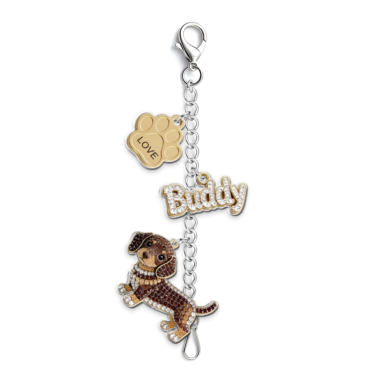 Any Pet Photo - Personalized Dog Dangling Charms