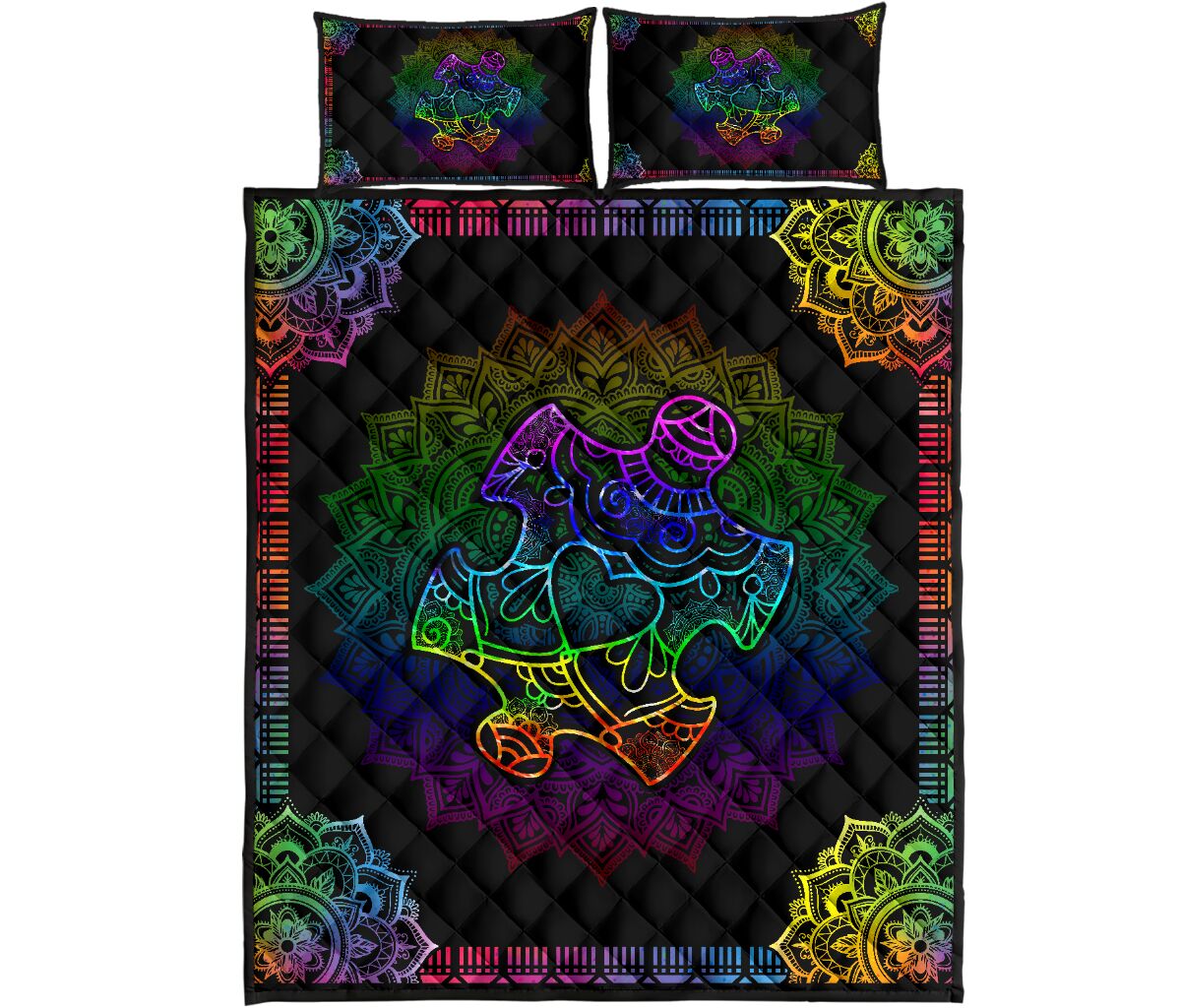 Autism Autism Awareness Quilt Set 0622