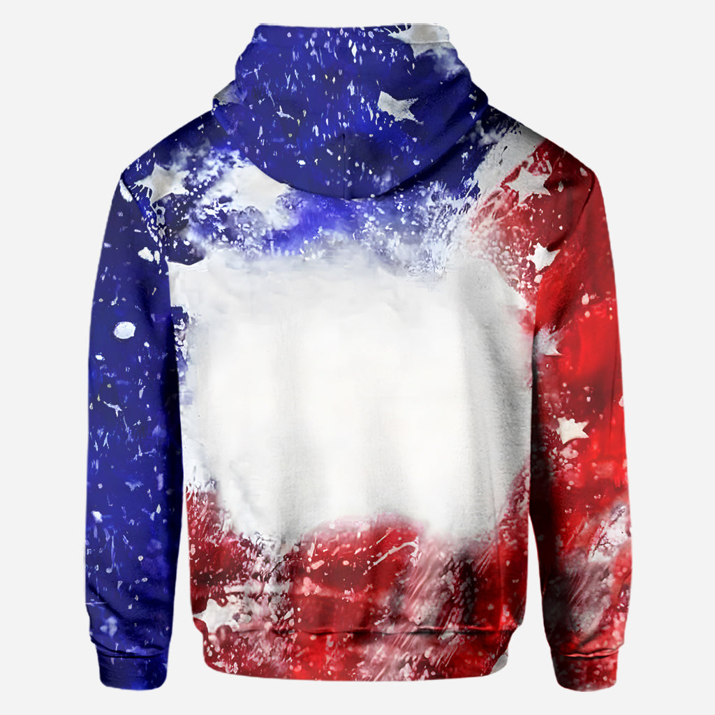 July 4th Highland Cow - Personalized Highland Cow All Over Shirt