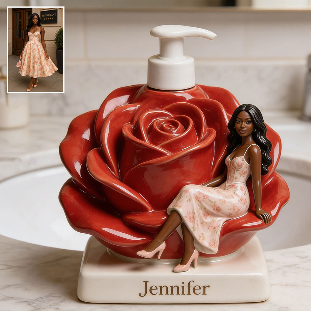 Bloom for Yourself - Personalized Self Love Pump Dispenser