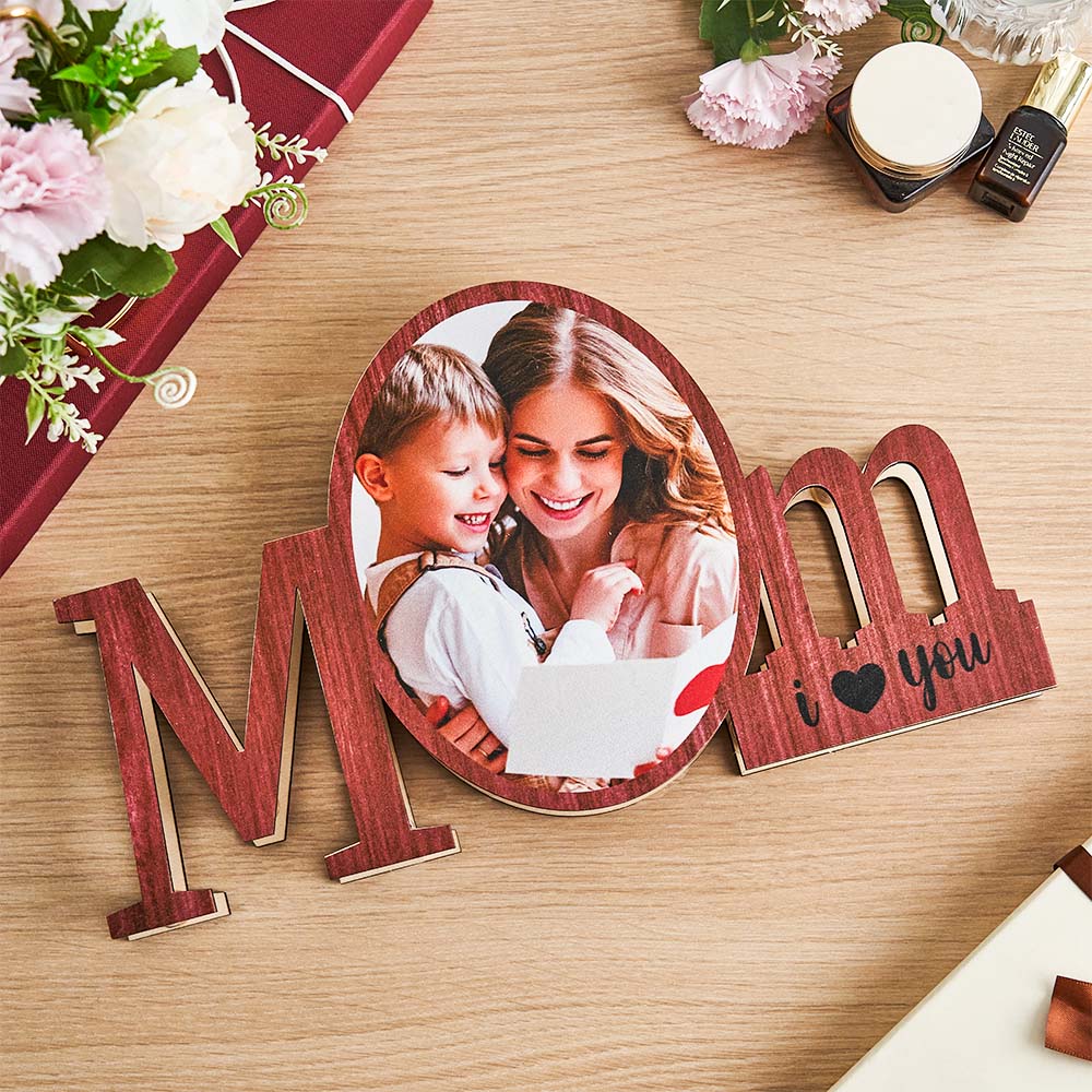 Custom Photo Mom Lamp - Personalized Mother Lamp