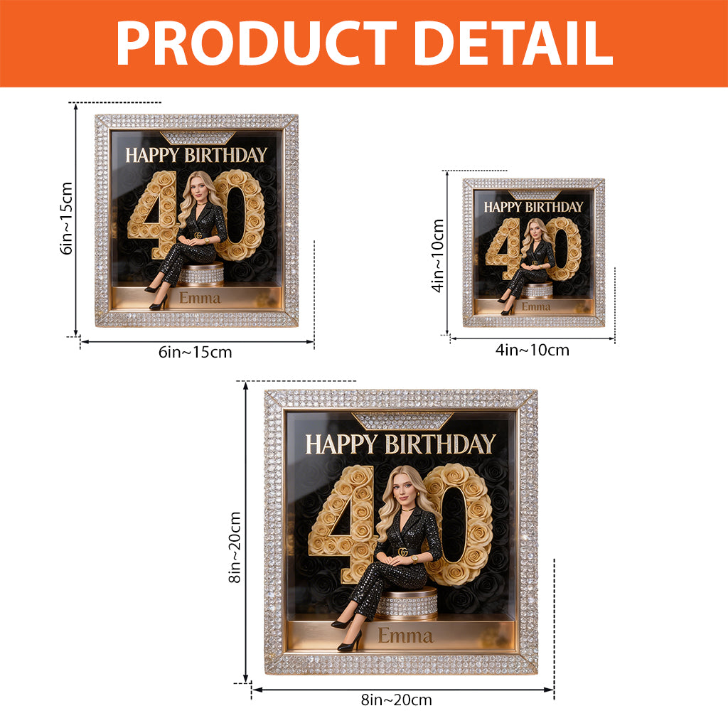 Custom Any Photo - Personalized Birthday Custom Shaped Acrylic Plaque