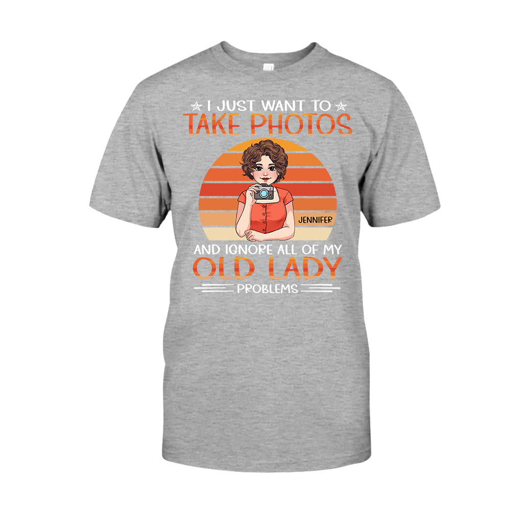 I Just Want To Take Photo - Personalized Photography T-shirt and Hoodie