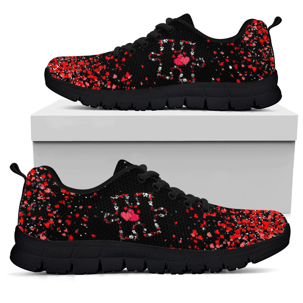 Autism Awareness Valentine Autism Awareness Sneakers 0622