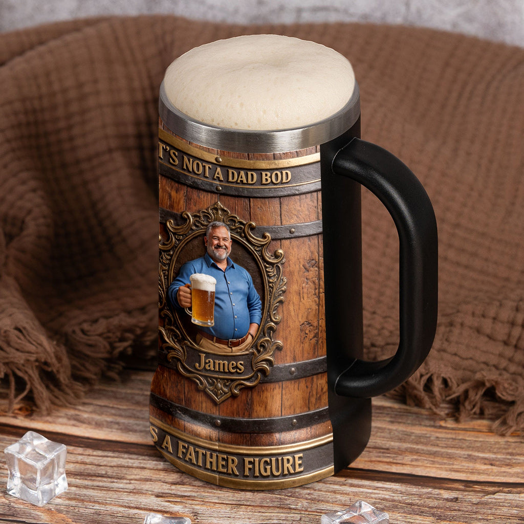 It's Not A Dad Bob - Personalized Father Beer Stein