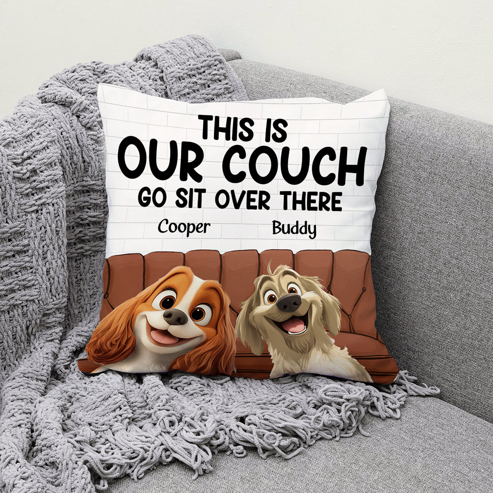 Custom Dog Pillow – Personalized Gift for Dog Owners