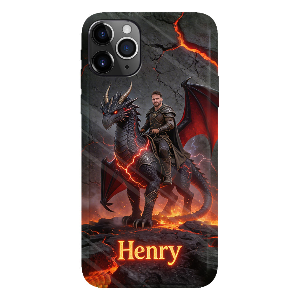 Flying With The Dragon - Personalized Dragon Full Print Phone Case