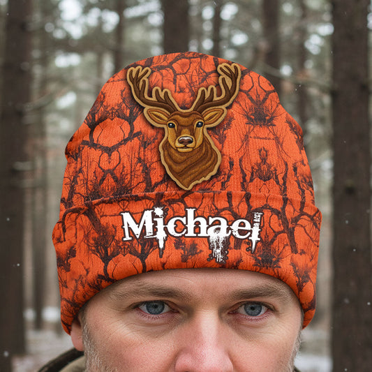 Hunting - Personalized Hunting Beanie Hat