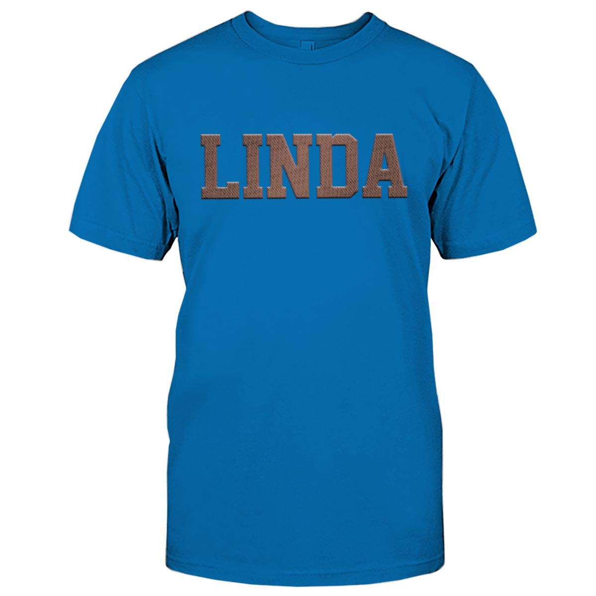 Custom Name - Personalized Aunt Embroidered T-shirt