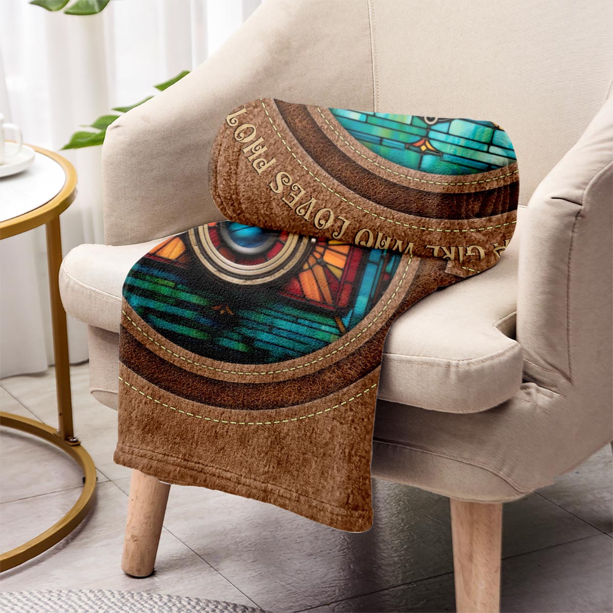 Just A Girl Who Loves Photography - Personalized Photography Blanket