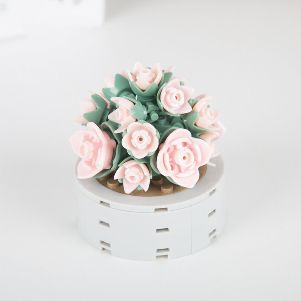Botanical Flower Building Bricks - Personalized Botanical Flower Building Bricks