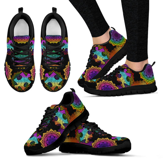 Colorful Mandala Autism Awareness Sneakers 0622