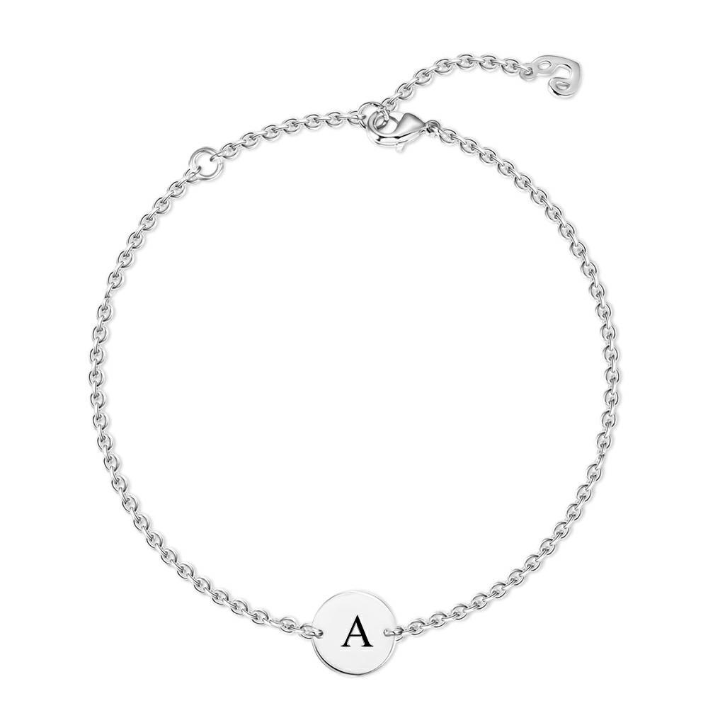 26 Letters - Personalized Alphabet Stainless Steel Anklet