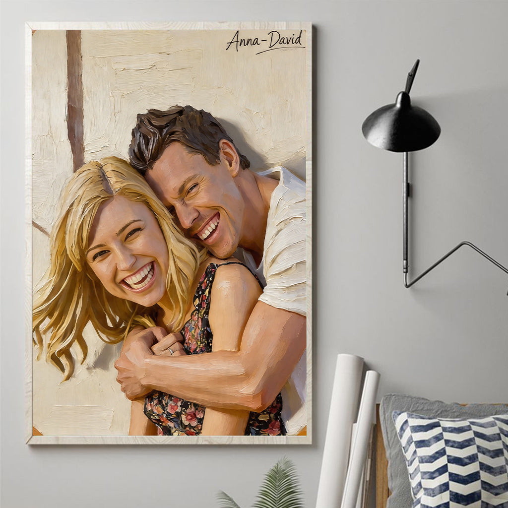 I Love You - Personalized Couple Canvas And Poster