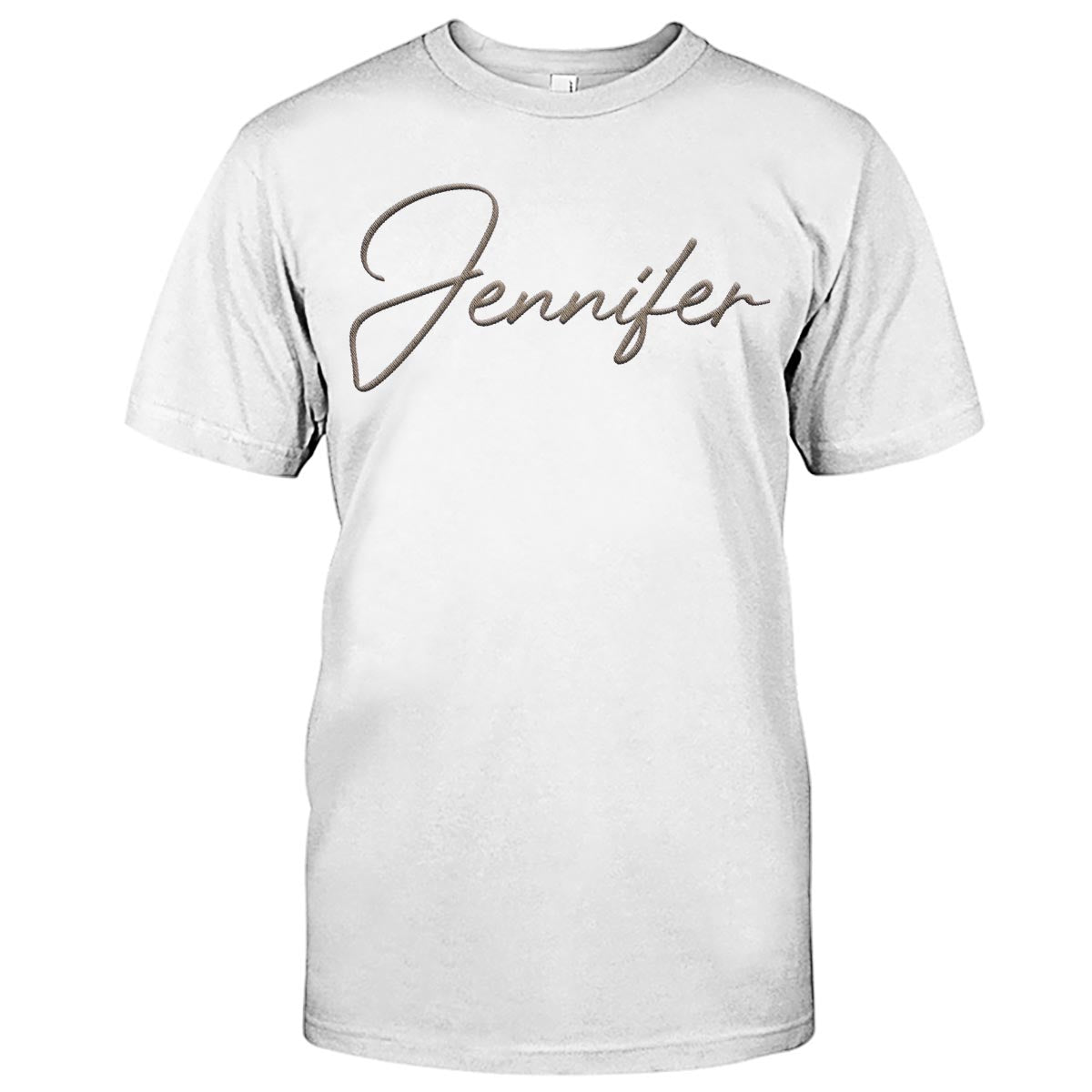 Custom Name - Personalized Step Mom Embroidered T-shirt