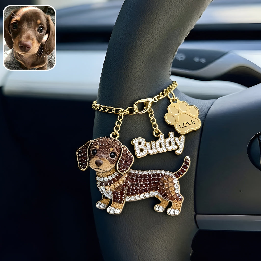 Any Pet Photo - Personalized Dog Dangling Charms