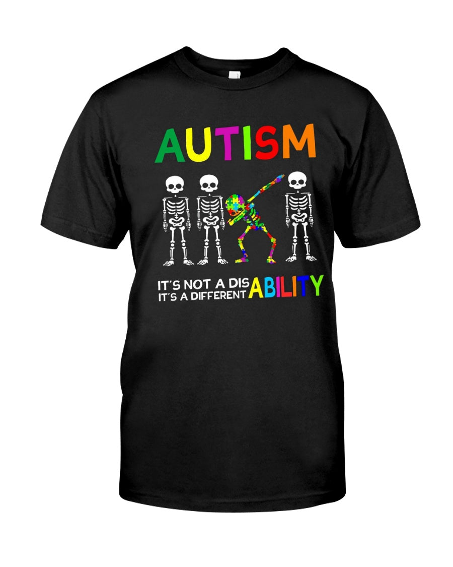 Autism It's A Different Ability - Autism Awareness T-shirt and Hoodie 0921
