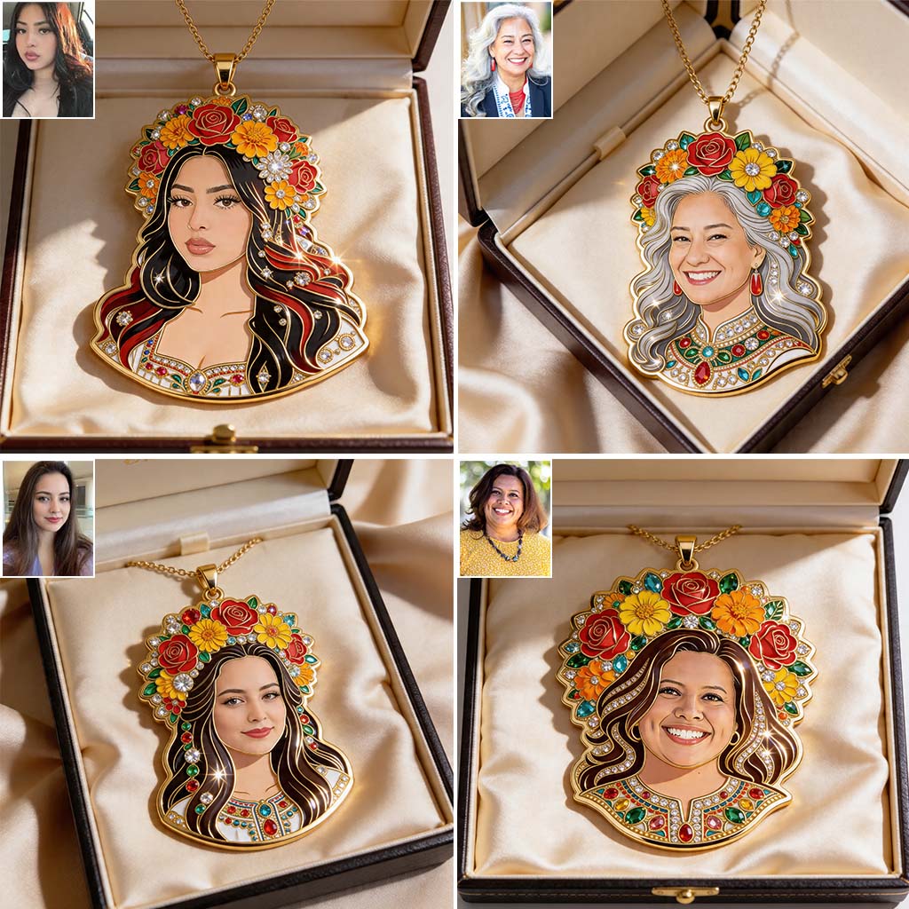 Cinco de Mayo Fiesta - Personalized Cinco de Mayo Pendant Necklace & Earrings Set