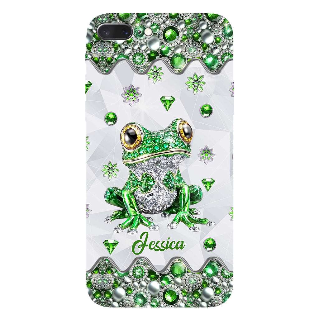 Just A Girl Who Loves Frogs - Personalized Frog Full Print Phone Case