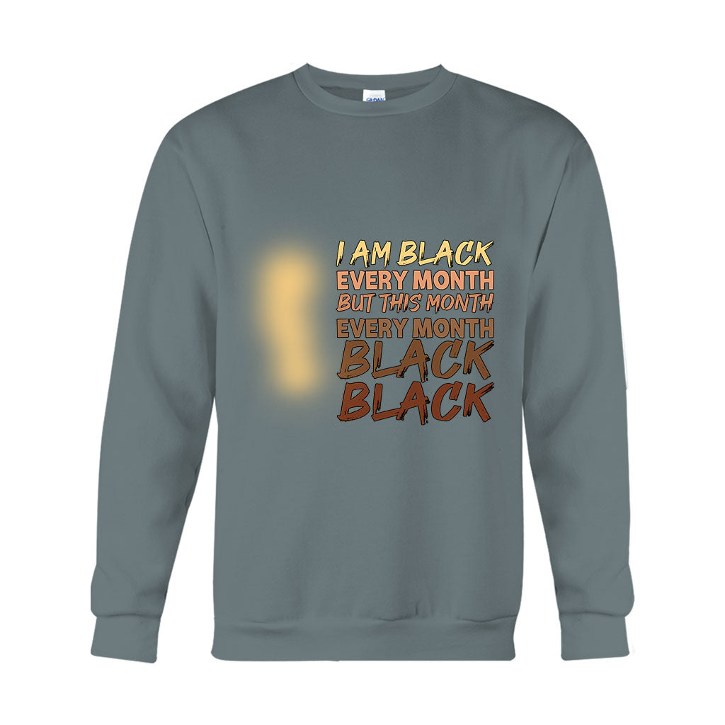 Blackity Black - Personalized African American T-shirt And Hoodie