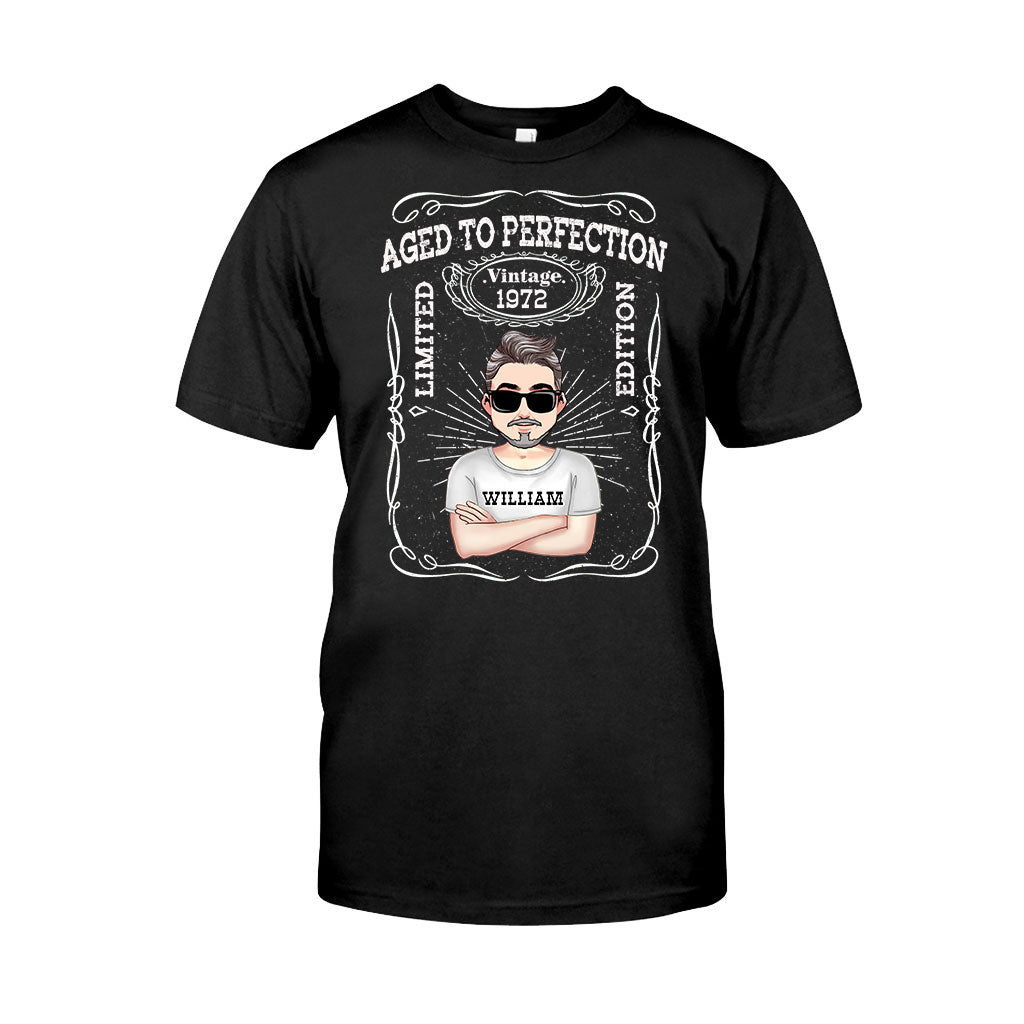 Aged To Perfection - Personalized Birthday T-shirt and Hoodie