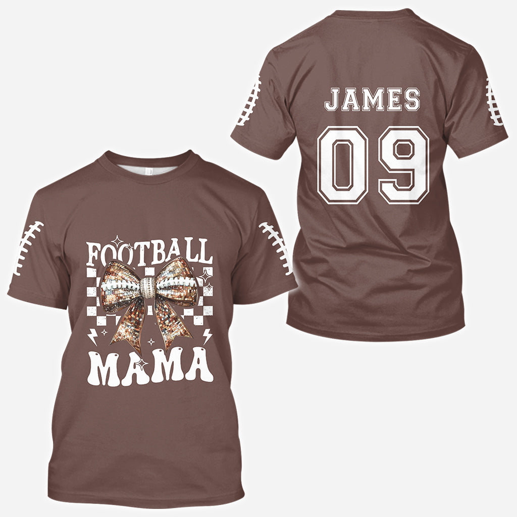 Football Mama - Personalized Football All Over Shirt