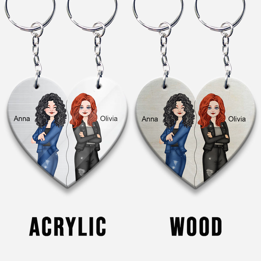 Funny Keychain For Best Friends - Gift for friend - Personalized Keychain