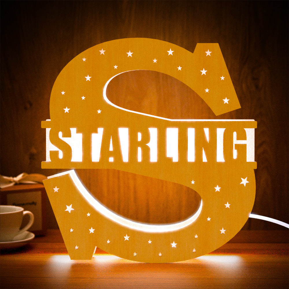 Any Name Letter - Personalized Name Letter Lamp
