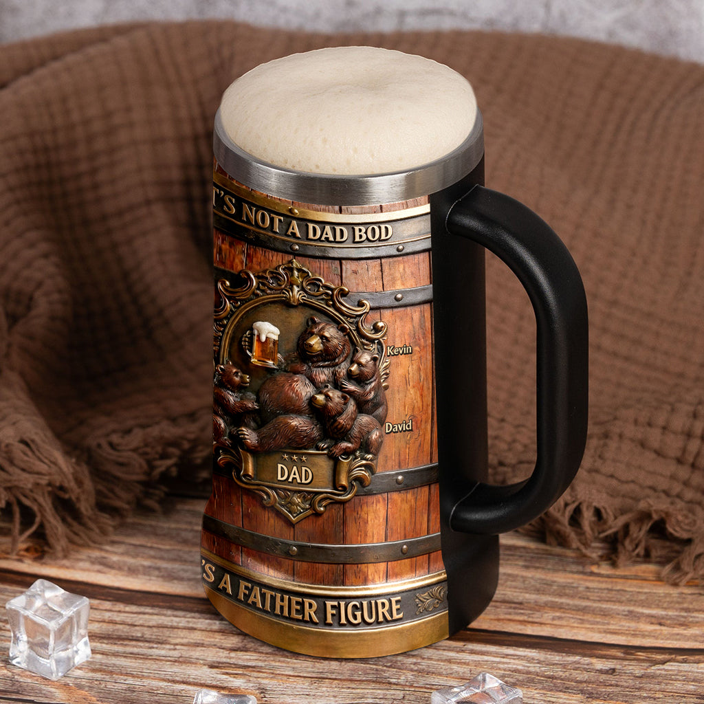It's Not A Dad Bob - Personalized Father Beer Stein
