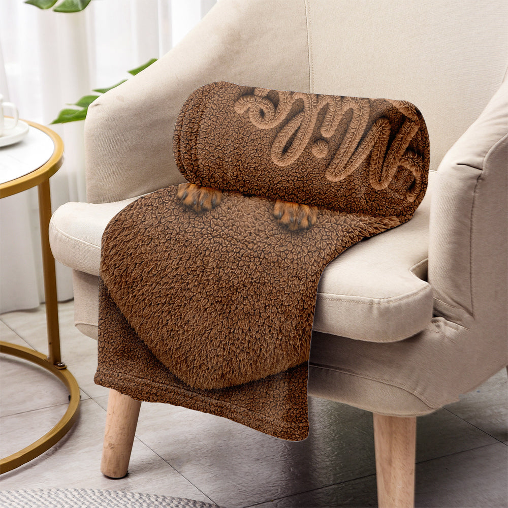 Heart Hugging Pet - Personalized Dog Blanket
