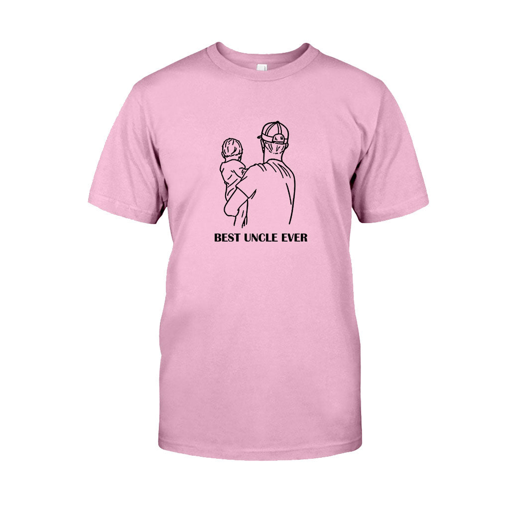 Best Uncle Ever - Gift for uncle - Personalized T-shirt And Hoodie