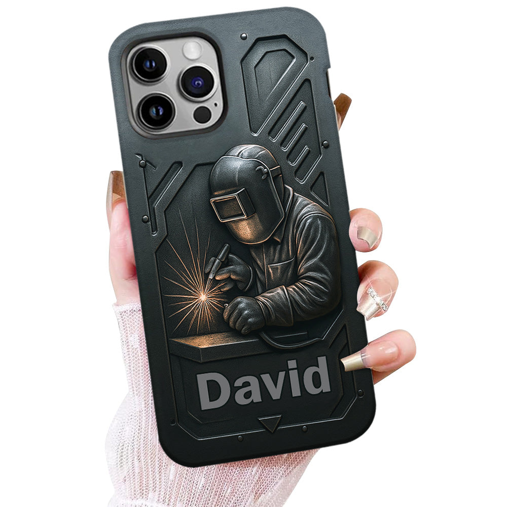 Cool Welder Men - Personalized Welder Full Print Phone Case