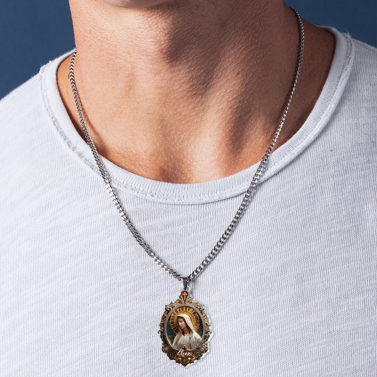 I'm A Child Of God - Personalized Christian Custom Shaped Pendant Necklace