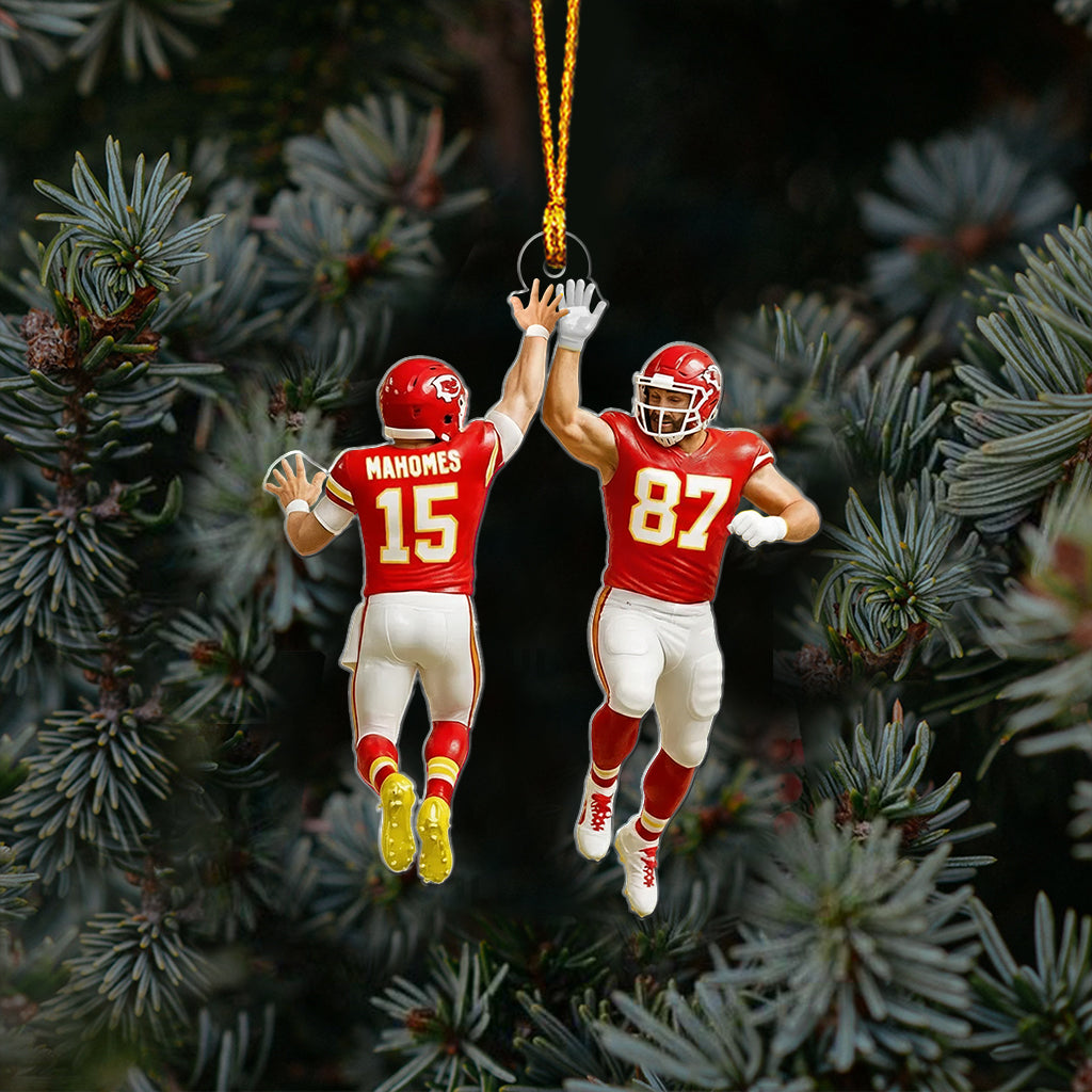 Game Day - Personalized Football Ornament