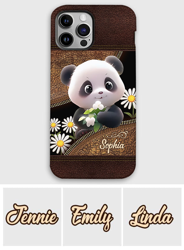 Just A Girl Who Loves Pandas - Personalized Panda Lover Full Print Phone Case