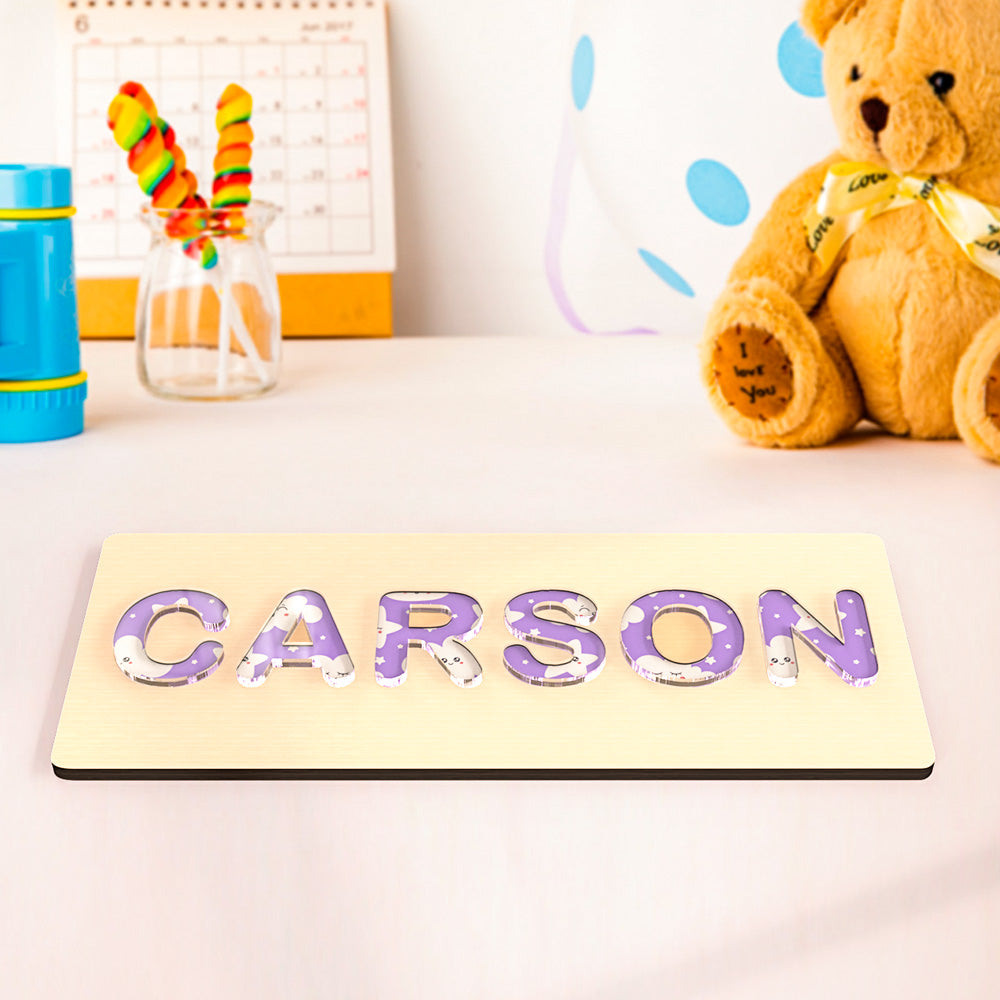Baby Name Toy - Personalized Kid Name Puzzle