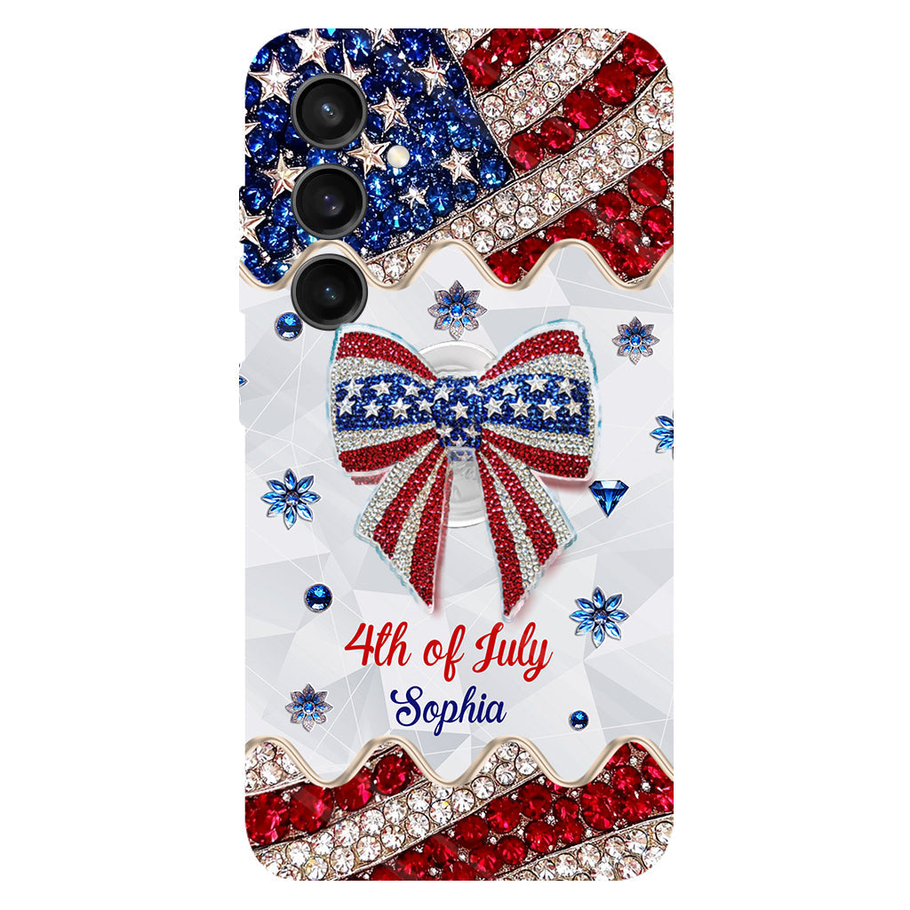 Independence Day - Personalized Independence Day/ 4th of July Full Print Phone Case & Phone Grip