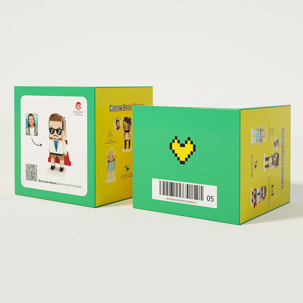 Any Photos - Personalized Photos Brick Figures
