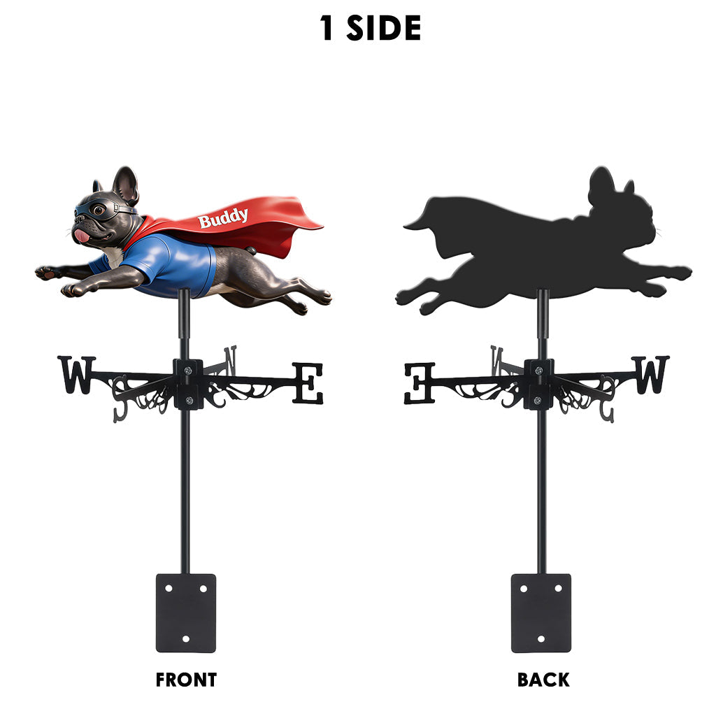 Custom Any Photo - Personalized Dog Weather Vane