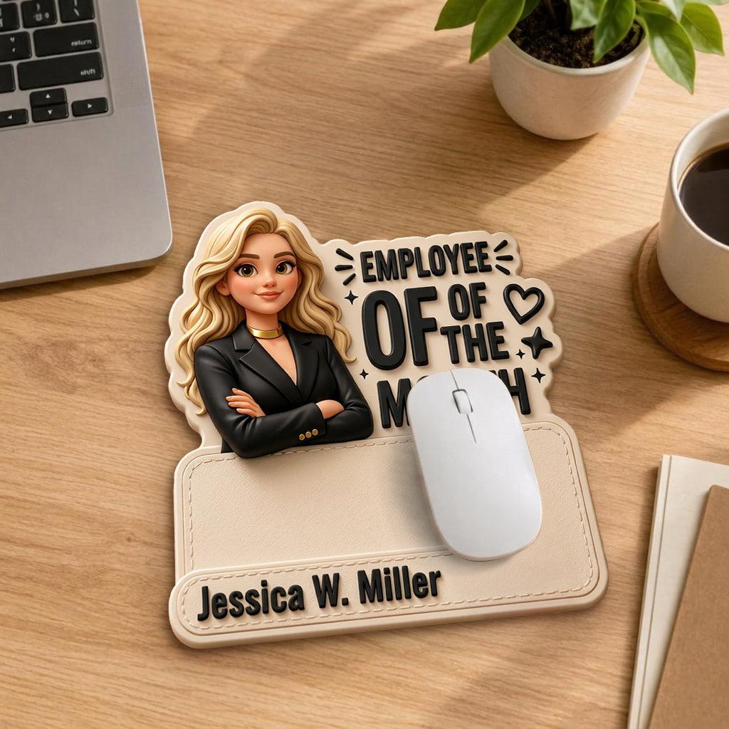 Gift For The Best Colleagues - Personalized Colleague Mouse Pad Custom Shape
