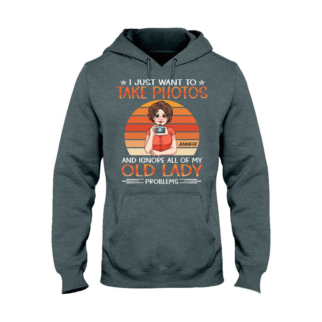 I Just Want To Take Photo - Personalized Photography T-shirt and Hoodie