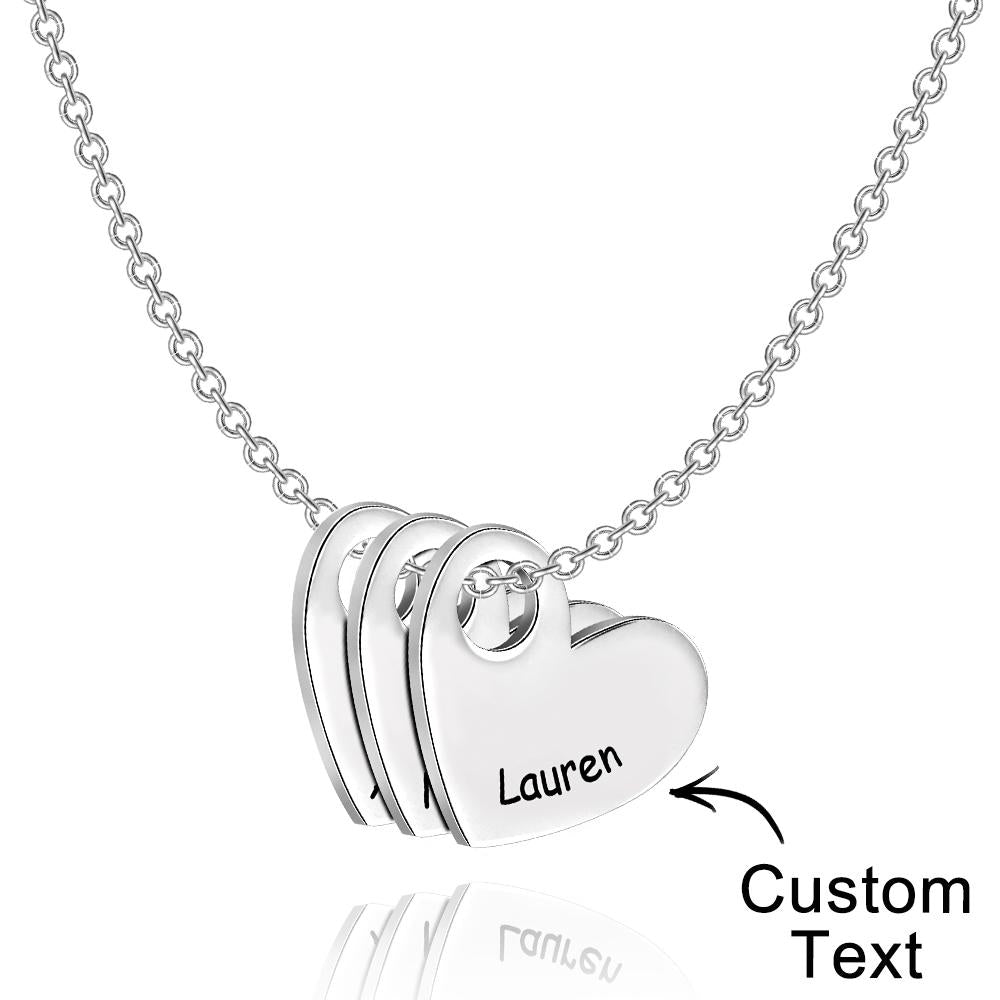 Any Name - Personalized Name Heart Necklace