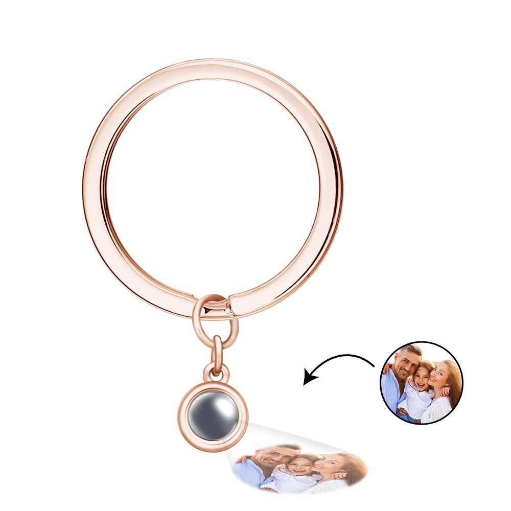 Custom Photo Projection Keyring - gift for anyone, dog lover, cat lover, who lost a loved one - Personalized Projection Keyring