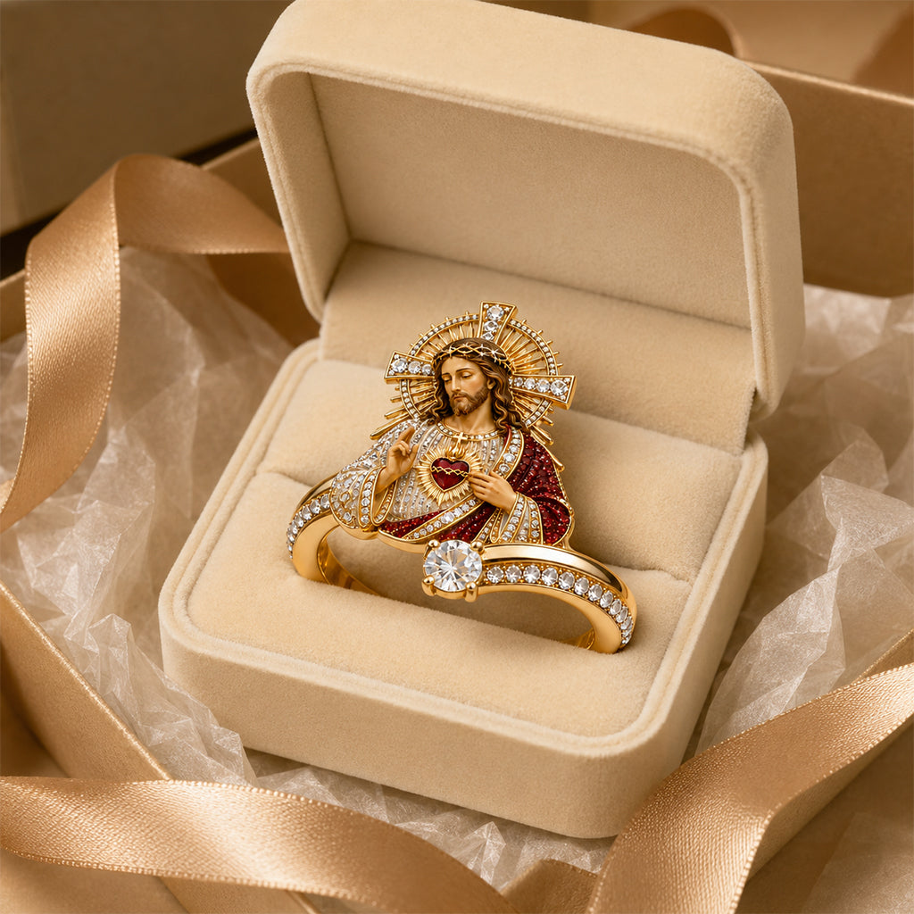Believe - Personalized Christian Adjustable Shaped Ring
