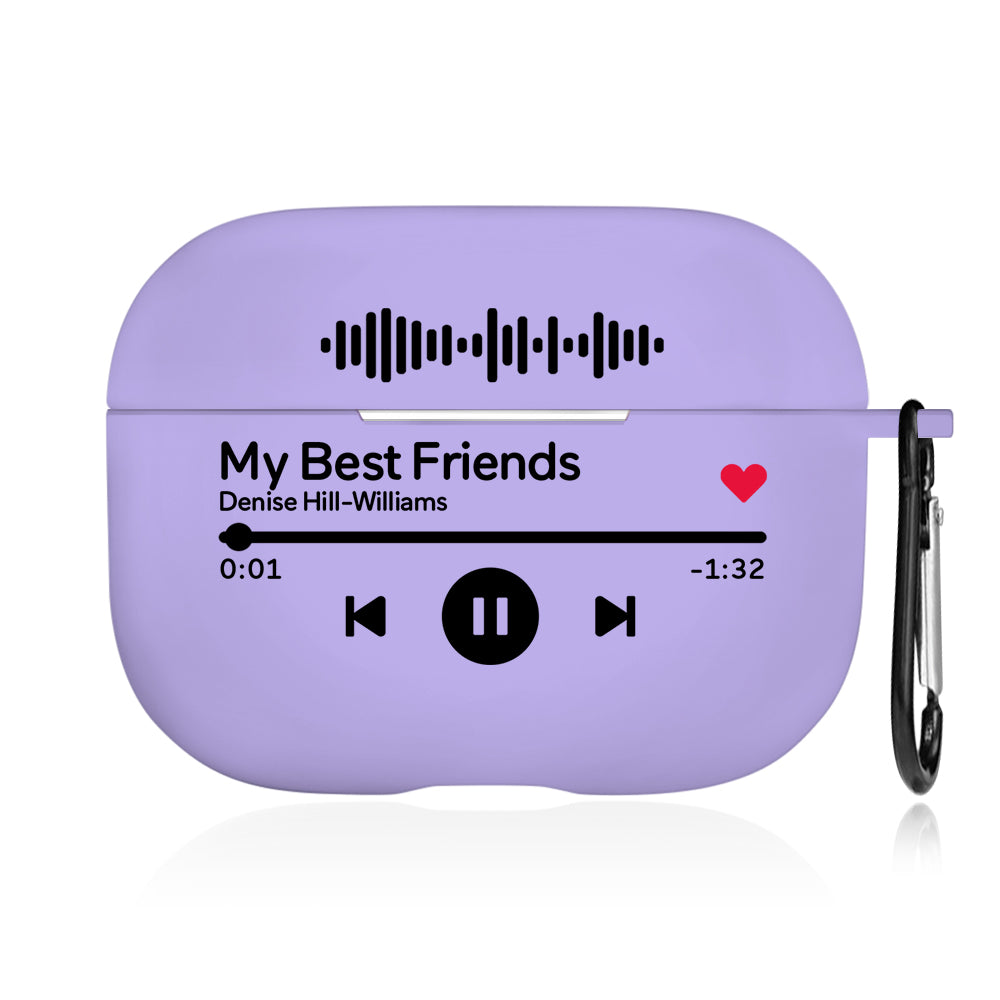Custom Music Code - gift for anyone - Personalized Airpods 3 Case Cover