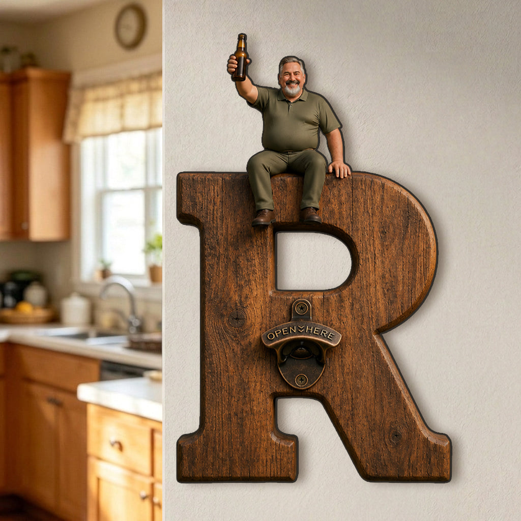 Crack & Cheers - Personalized Beer Wall Bottle Opener