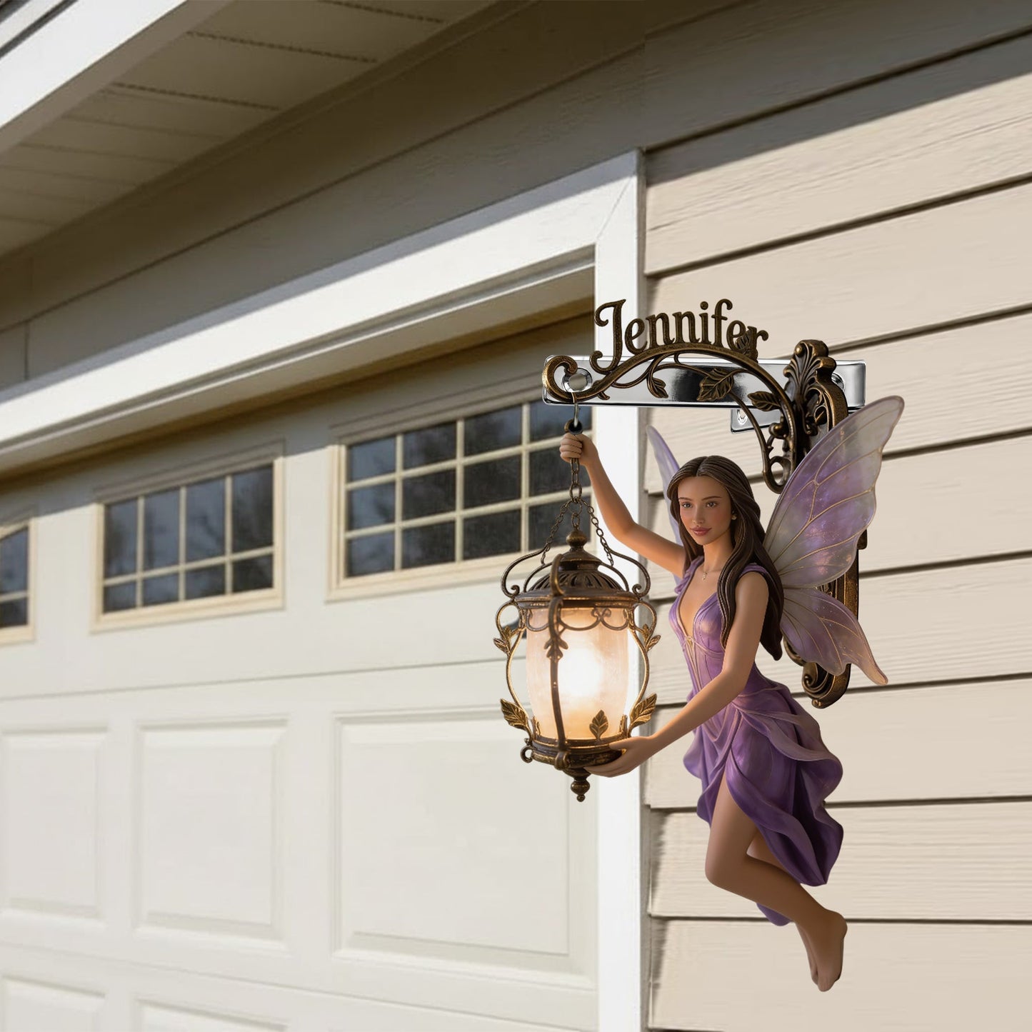 Aesthetic Fairy Decor - Personalized Self Love Wooden Wall Mount Sign