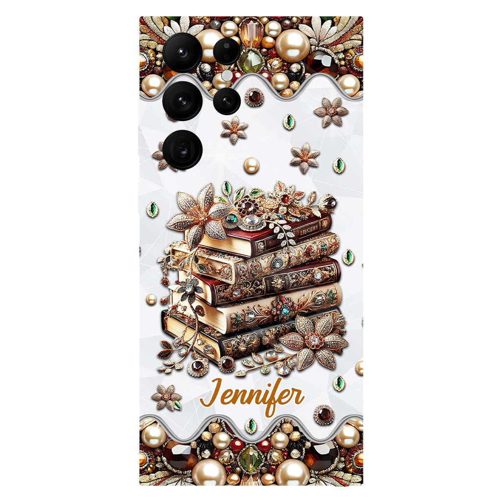 Just A Girl Who Loves Books - Personalized Book Full Print Phone Case