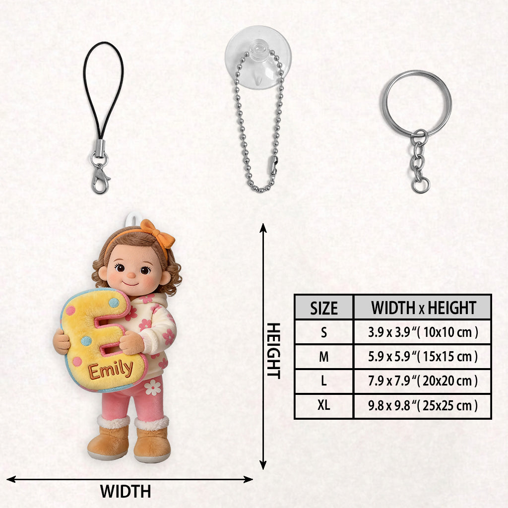 Custom Any Photo - Personalized Kid Plush Keychain